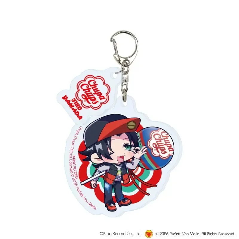 Hypnosis Mic -Division Rap Battle 6CM Anime Character Acrylic Keychain Cute Bag Pendant Key Ring for Fans Collection Gift