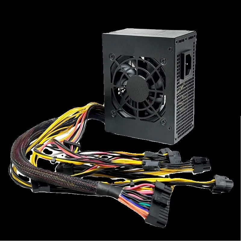 SFX Mini ITX Power Supply 400W 500W Small PC PSU Quiet Fan Computer