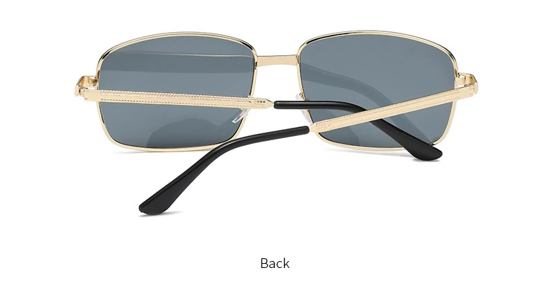 Markendesign Sonnenbrillen für Männer und Frauen Fahrer-Sonnenbrillen Vintage Sonnenbrillen für Herren Quadratische Sonnenbrillen für Damen Metallrahmen – Detail 13