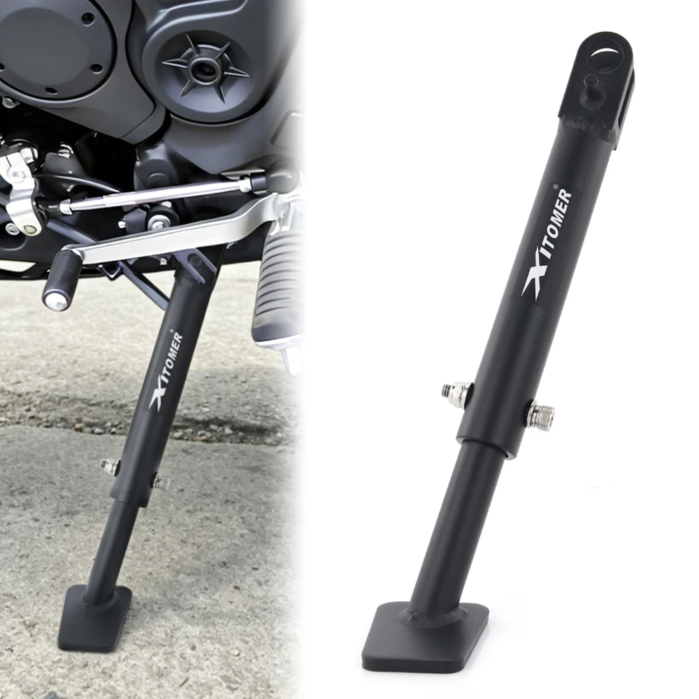 

For Kawasaki Versys 650 KLE650 2015-2026 Kick Stand Parking Bracket Adjustable Kickstand Support Foot Motorcycle Foot Side Stand