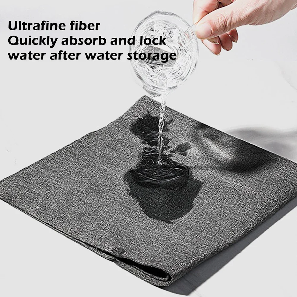 5/3/1Pcs Thickened Magic Cleaning Cloth Magic Streak Free Microfiber Cloth Reusable Glass Cleaning Rag for Kitchens Glass Cars