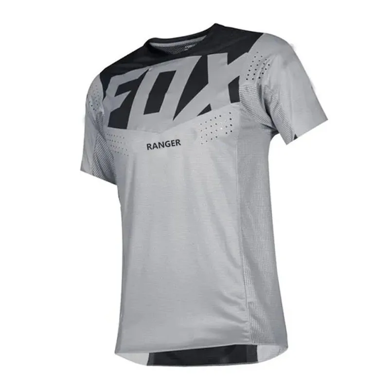 Men's T-shirt Fox Ranger, mountain bike sportswear, off-road vehicle, DH, bicycle, motorcycle off-road jersey, beer jersey