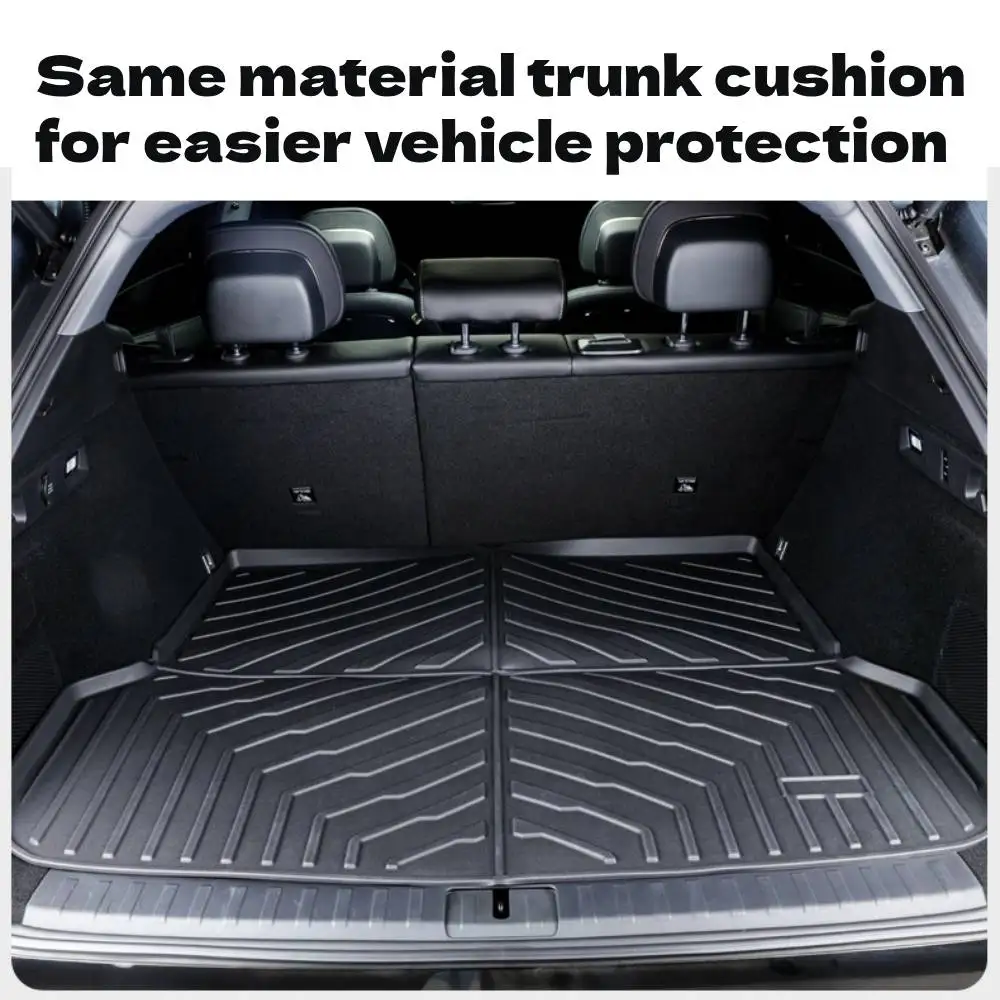 Car Floor Mats for Zeekr 7X 2024 2025,All-Weather Cargo Liner Trunk Pad TPE Waterproof Accessories Floor Mats for Zeekr 7X 2025