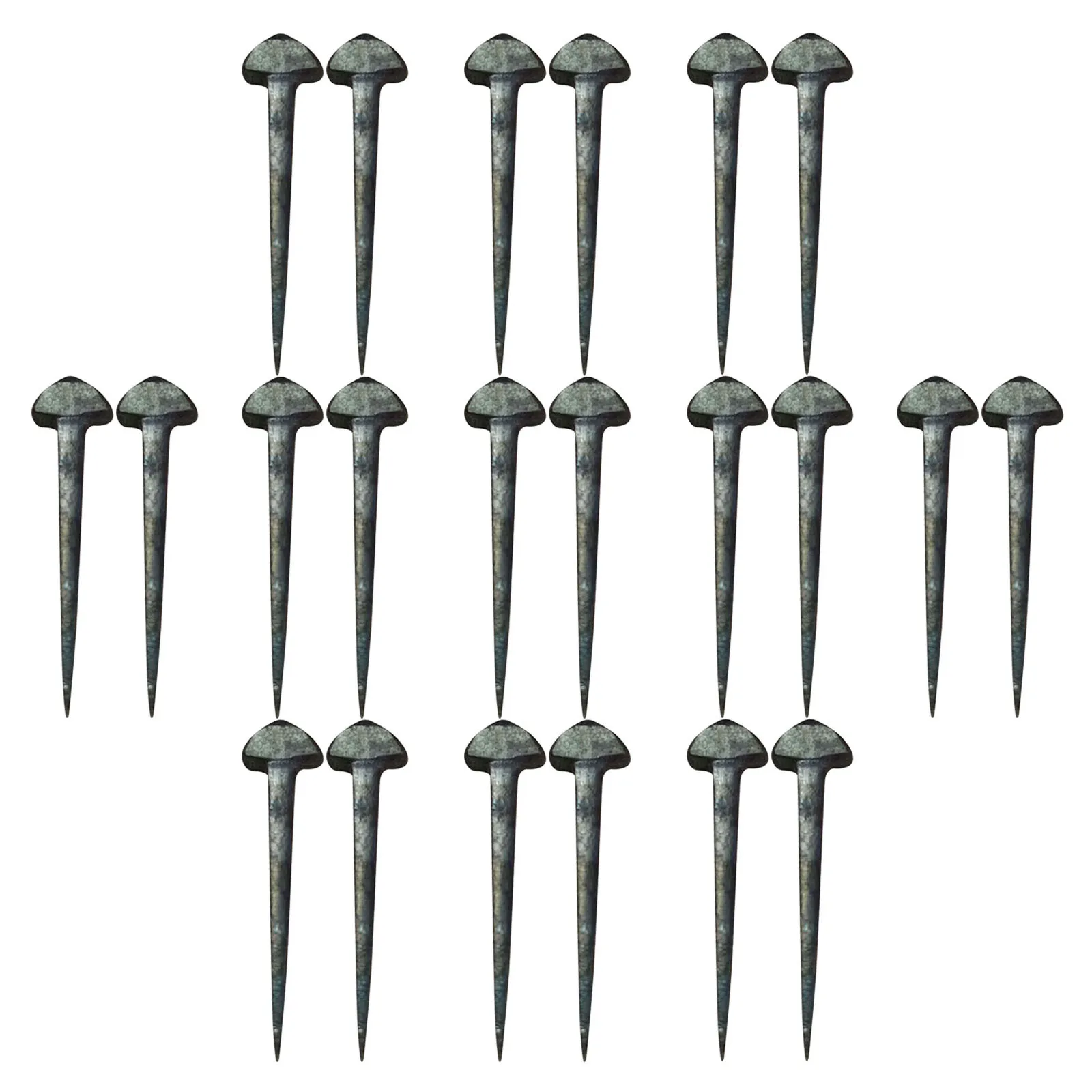 50 قطعة من أدوات أحذية حدوة الحصان المدمجة لقطع الحوافر وإكسسوارات الحوافر للإكسسوارات الحقيقية #6