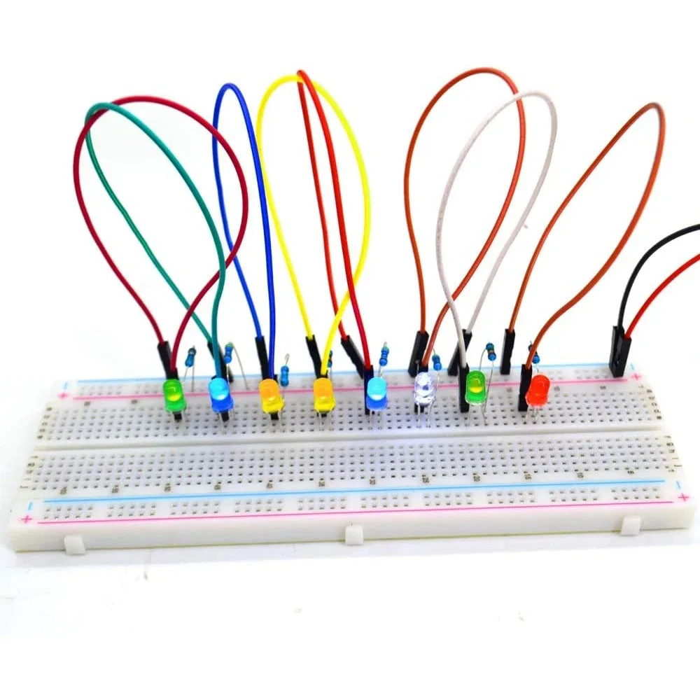 300PCS/BOX 3mm 5mm F3+F5 Round LED Ultra Bright White Green Yellow Blue White Red Light Emitting Diode For Diy Kit