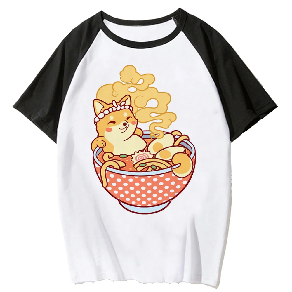 Shiba Inu tshirt women graphic streetwear designer t-shirts female harajuku streetwear Japanese clothes