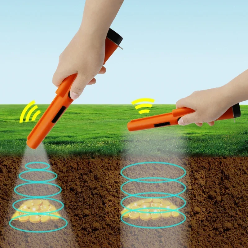 2024 NEW Metal Detector High-precision Positioning Rod Small Waterproof Hand-held Tools (No battery)