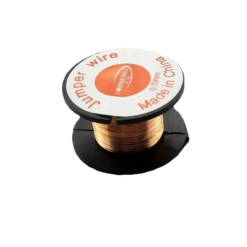 Miedziany drut lutowniczy 0,1 mm PCB Link Jumper Wire Maintenance Jump Line do telefonów komórkowych Komputer PCB Narzędzie do naprawy spawania проволо