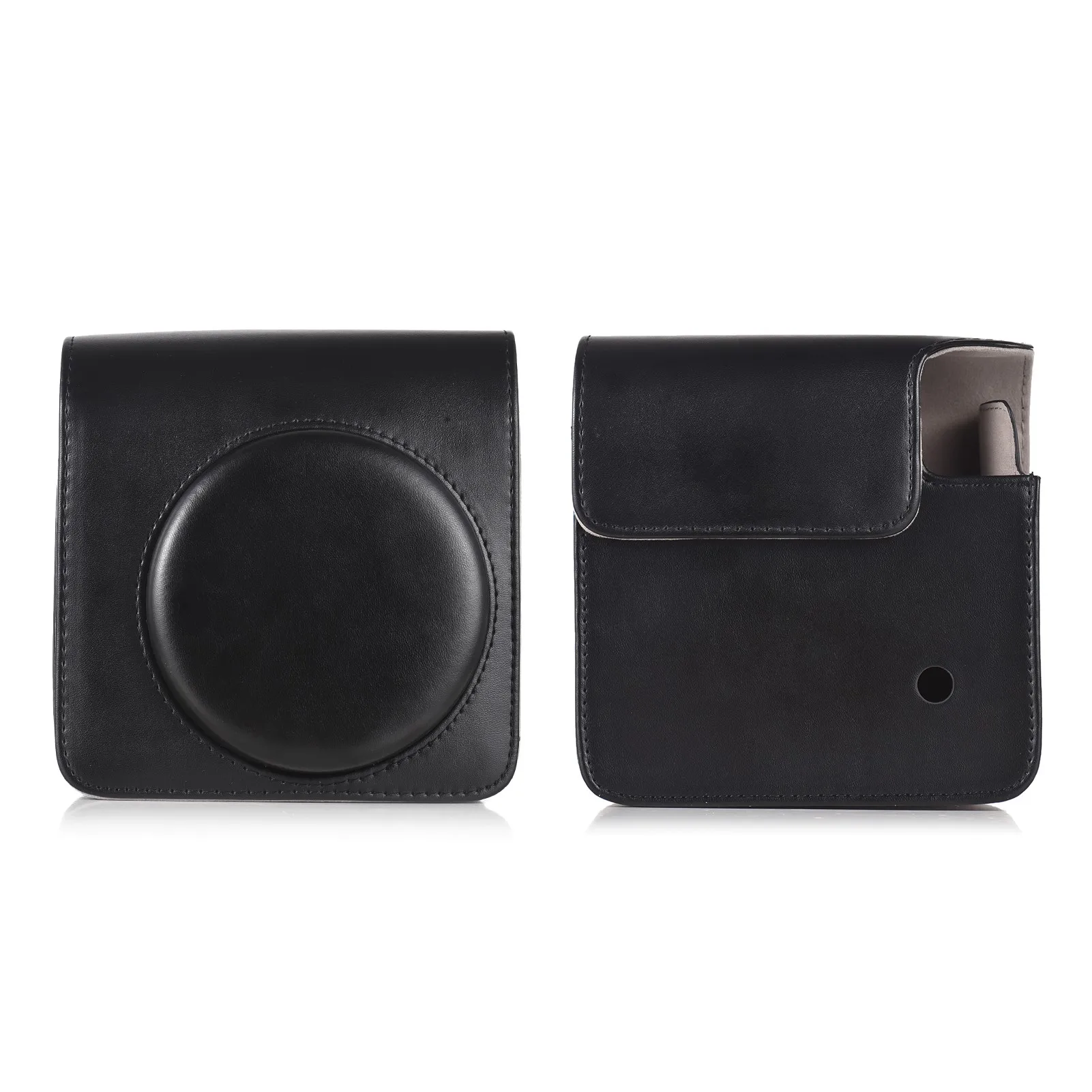 Instant Camera Storage Case Camera Bag PU Leather Magnetic Buckle with Shoulder Strap Compatible with   Square SQ40/ SQ1