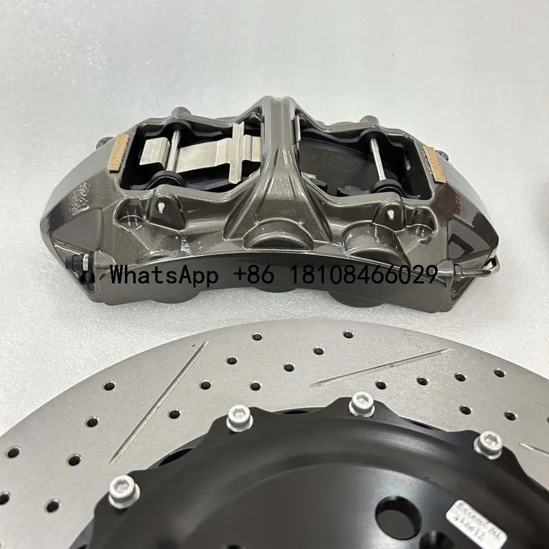 Kits de frenos de coche, pinzas de freno de 6 pistones, freno de mano trasero, disco de 355-380MM de 19 pulgadas para toyota 86 Hilux corolla Innova Lc200