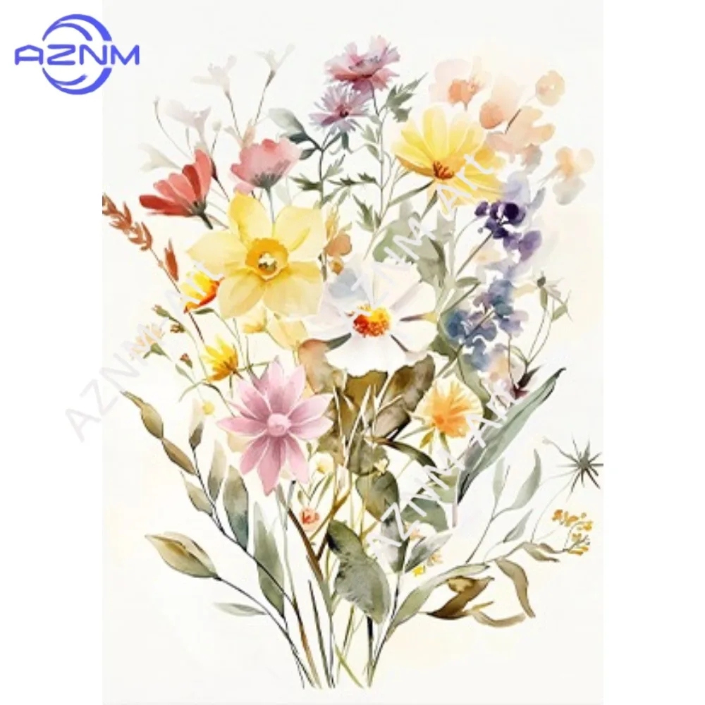 1Pc/3Pcs Floral Wall Art Poster Modern Print Simple Decoration Holiday Decoration Poster Home Modern Art Unframe Decoration