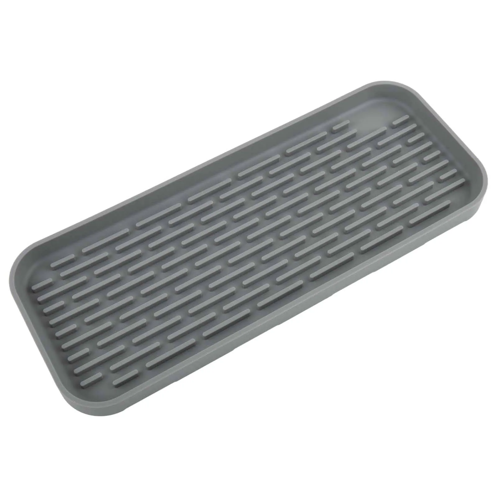 Coffee Bar Setup Silicone Coffee Mat Pet Food Mat Raised Edge Spill Mat Effortless Cleaning Space-Saving Storage