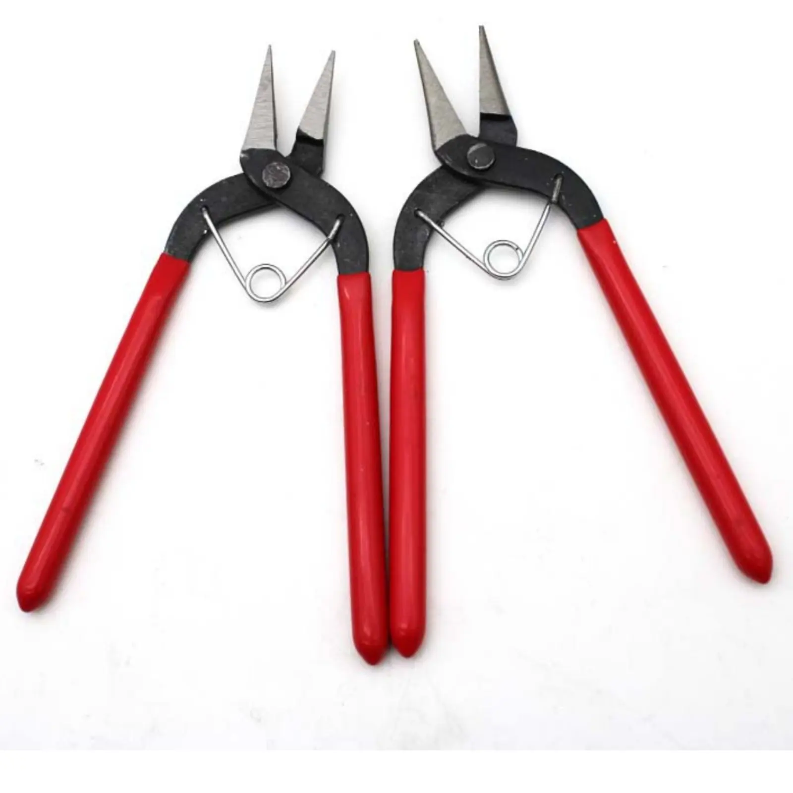 2 Pieces Jewelry Pliers 6 Inch Round Nose Pliers Hand Tool Multi-Purpose Non-Slip Handles for DIY Crafters, Craft Making