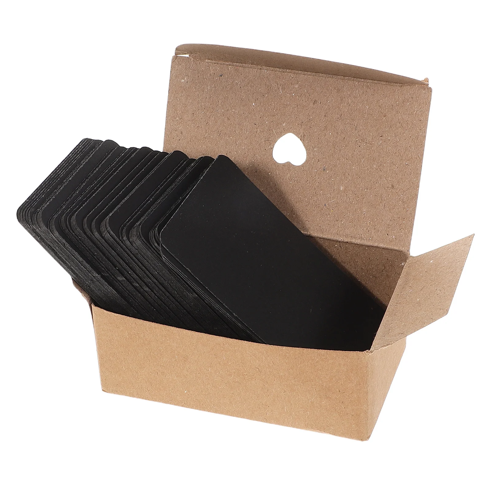 200 قطعة بطاقات سوداء فارغة ملاحظة بطاقات مزدوجة الوجهين للكتابة جيب المفردات البطاقات التعليمية لدعوات مراجعة الدراسة #3