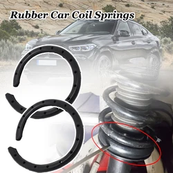 Car Auto Universal Front Rear Coil Spring Rubber Sleeve Seat Cushion Shock Absorber Suspension Insulator Protect Accessories