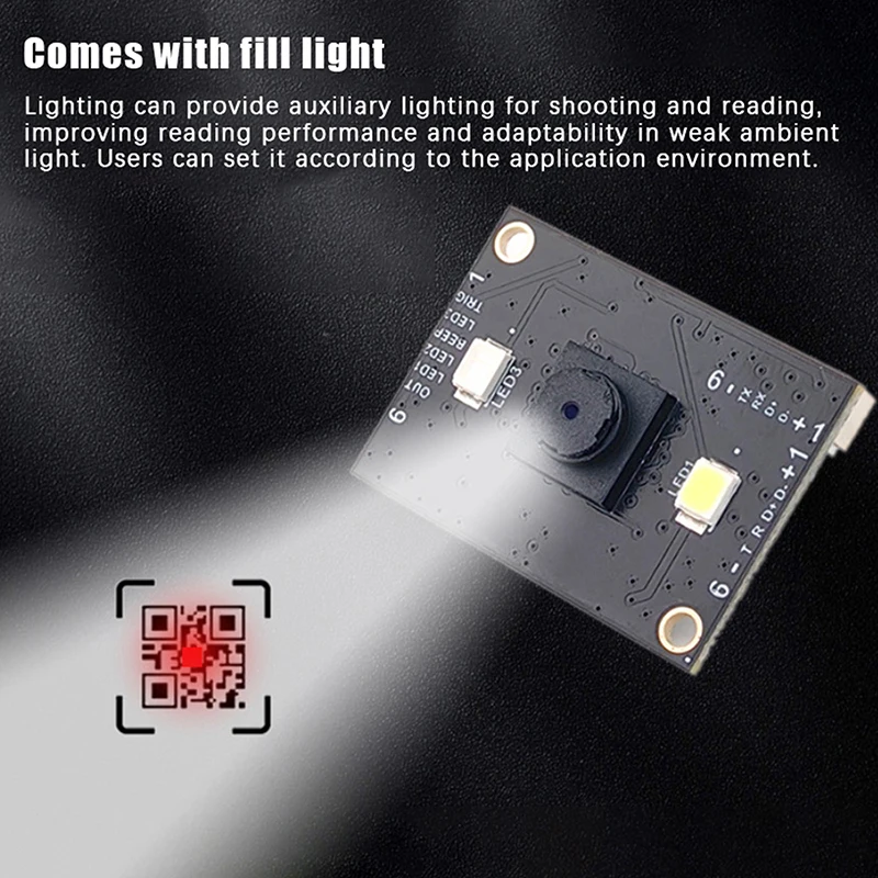 GM805 S/L Serie UART USB Barcode Scanner Reader Modul 1D/2D QR Barcode Reader Für Android Arduino