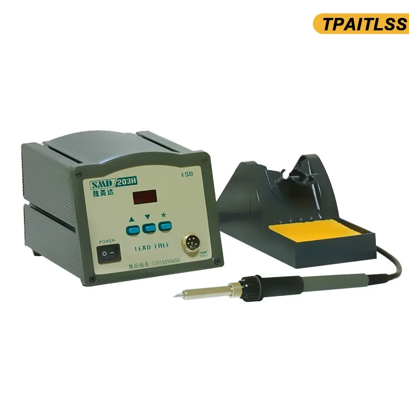 

Интеллектуальная паяльная станция 203H, профессиональная, безсвинцовая, 90 Вт, цифровая, с горячим воздухом, ST203, инструменты для ремонта мобильных телефонов