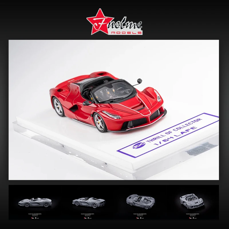 FUELME TOC In Stock 1:64 Aperta Super Resin Diorama Car Model Collect Miniature Toys