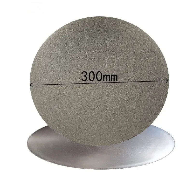 GEEN MIDDEL GAT 12 "300mm Inch Grit Diamant Slijpschijf Schurende Wielen Gecoate Platte Lap Disk voor Edelsteen sieraden Gereedschap