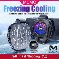 MEMO DL05 DL06 FL05 Mobile Phone Cooler Cooling Fan Radiator For PUBG Phone Cooler System Cool Heat Sink For Cellphones Tablets