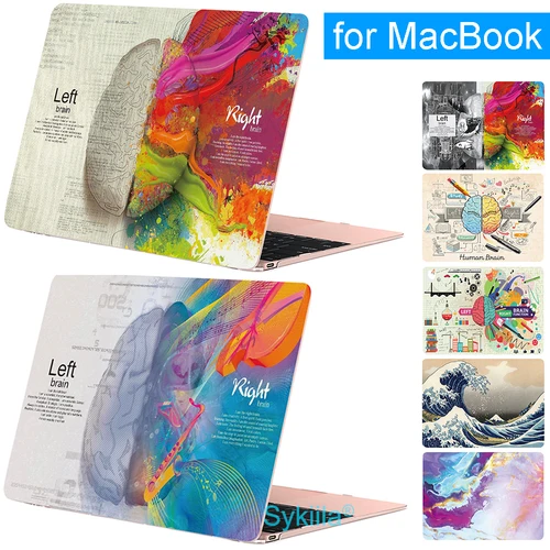 Funda para Macbook Air 13 M3 M1 Pro 13 14 15 16 M4 Max 12 11 13,6 Retina cubierta dura impresión A3401 A3114 A2992 A3185 A3112 2024