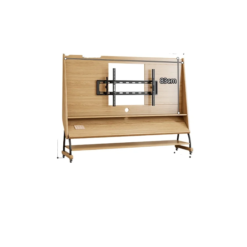 

TV bracket Movable floor type with wheel cart All-in-one machine Hanger TV cabinet Living room