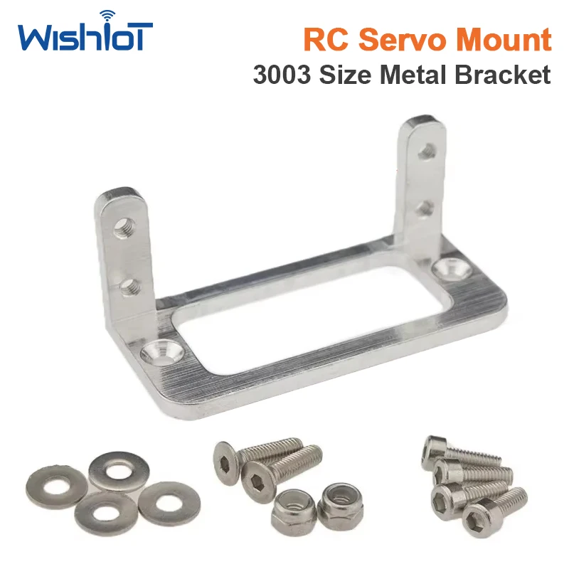 

3003 MG995 Standard Size Metal Servo Mount Bracket Model Parts Mechanical Drive Hardware Components