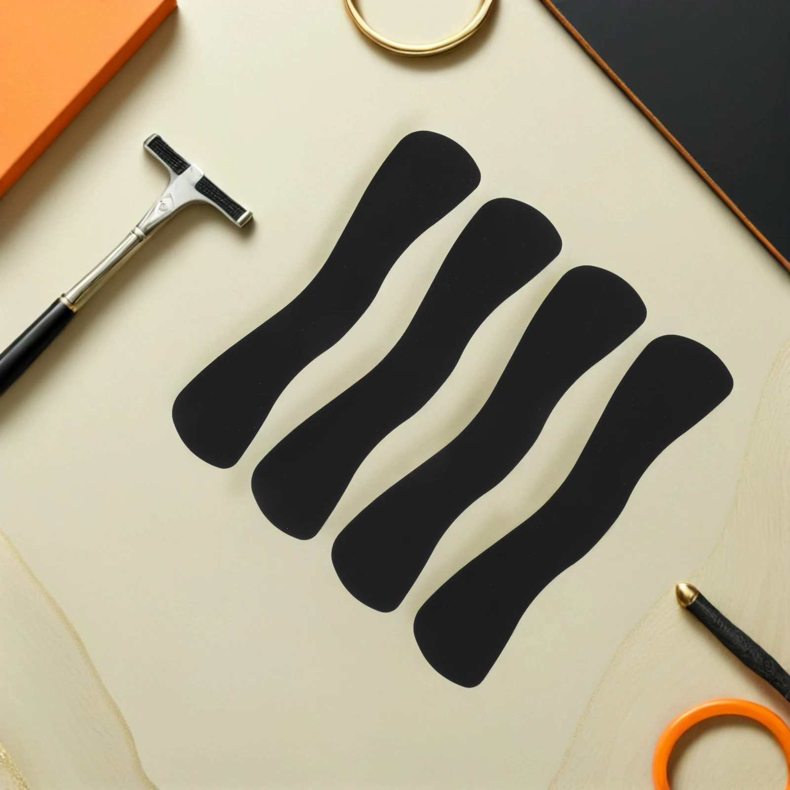 

4Pcs Silicone Eyelash Extension Forehead Pads Soft Reusable Lash Isolation Pads False Eyelash Applicator Tool Lash Extension