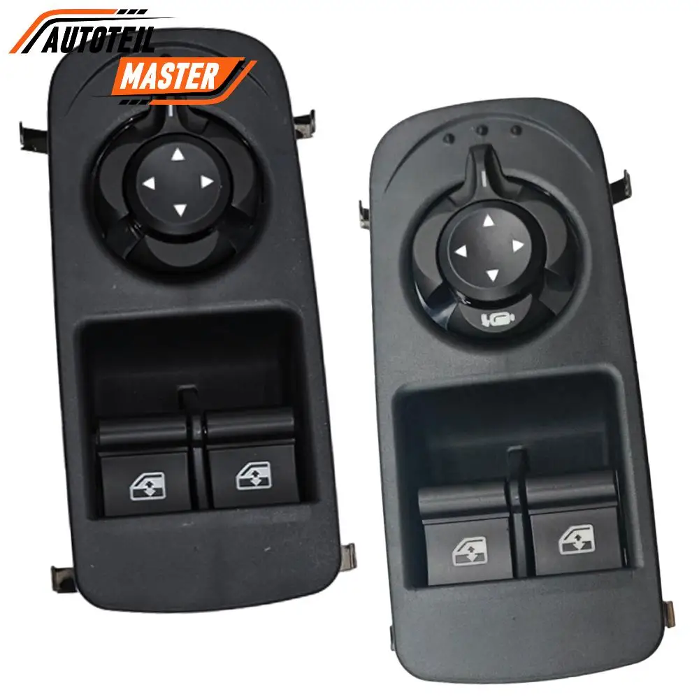 

For Alfa Romeo MiTo 955 2008-2018 Power Window Control Switch Without/ With Folding Model 156083273 Front Left 18 Pins
