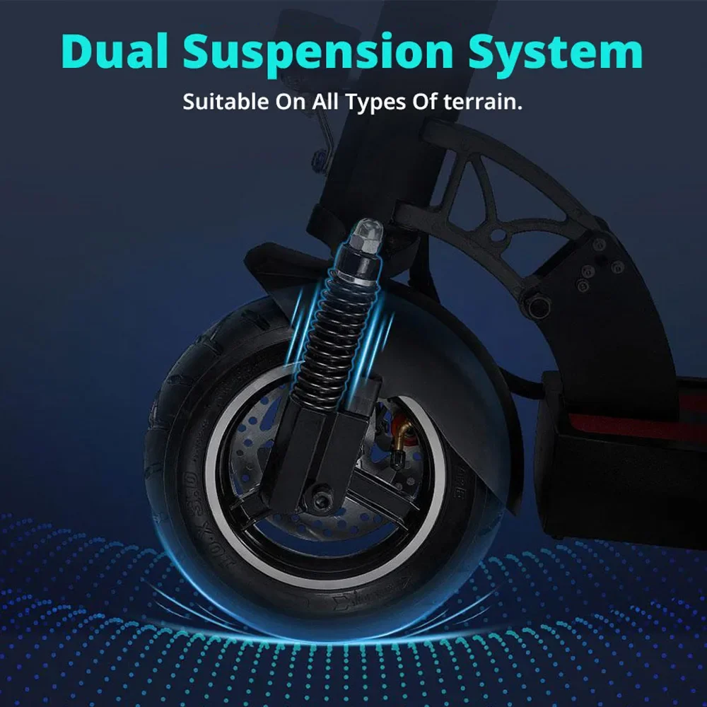 1 Pair 10 Inch Front Fork Hydraulic Shock Absorber Electric Scooter Accessories Front Suspension Spring Damping For KUGOO M4