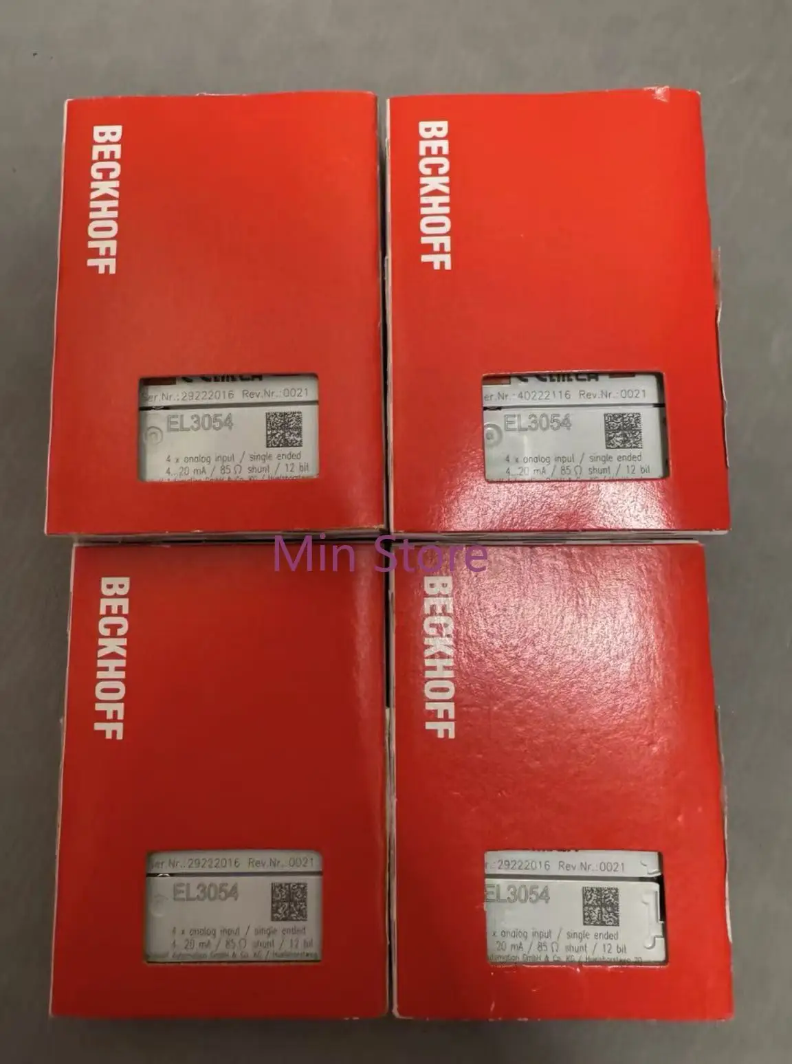 

BECKHOFF Module EL3051 EL3052 EL3054 EL3061 EL3062 Original New