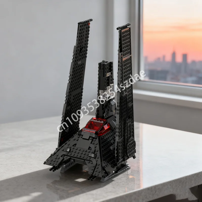 

759pcs MOC Krennic S Shuttle Dark Falcon Star Battle Model Building Christmas Gifts Blocks DIY Creative Toy Idea Education Brick