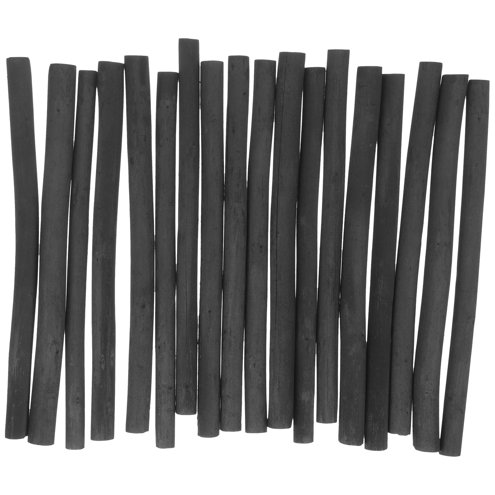 20 Pcs Charcoal Sticks for Teens Adults Hobbyist Pencils Compressed Students Carbon Artist Painting