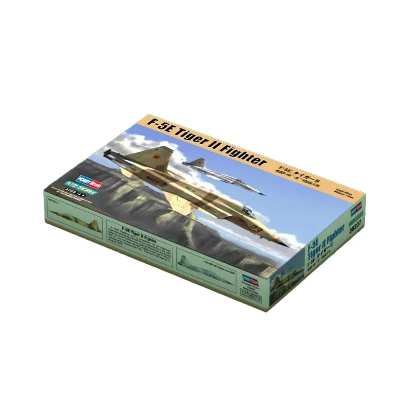 عازف البوق البلاستيك أطقم منمذجة 80207 F-5E النمر الثاني المقاتل 1/72 الطائرات