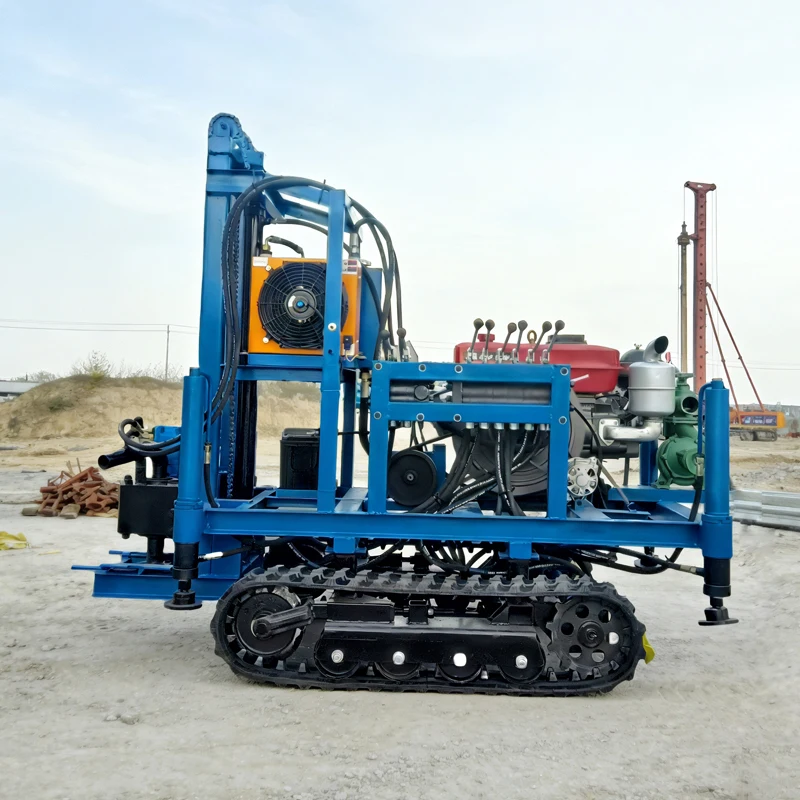 Portable Water Well Drilling Rig Small Hydraulic Water Well Drilling Rig For Water Well Mining Fast Delivery Drilling Rig
