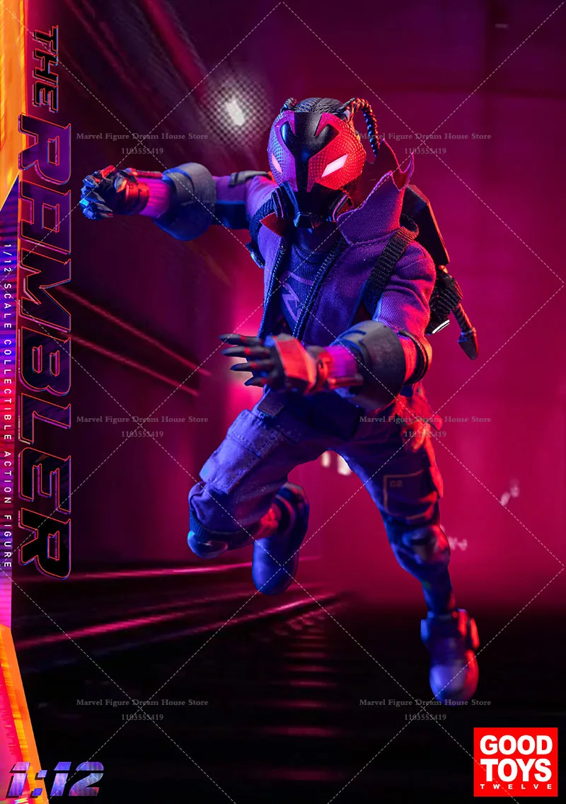 GOOD Toys DG002 1/12 Spider Boy Series Prowler Graffiti Hobby Film Version 6-calowa figurka akcji, żołnierz