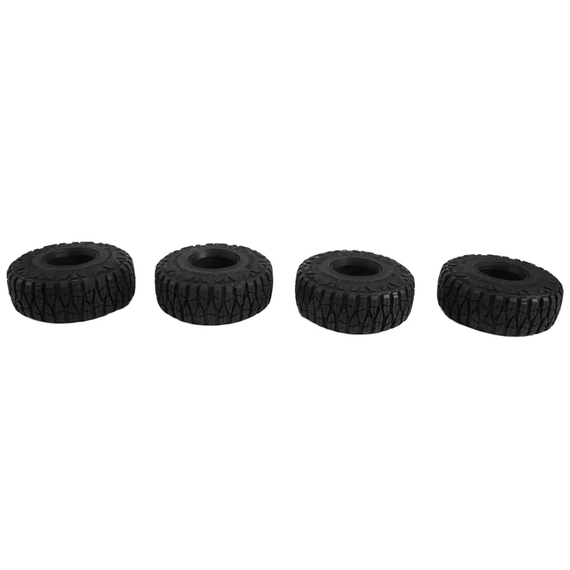WOWFU-4PCS 115MM 1.9 Rubberen Banden Wielbanden Voor 1/10 RC Crawler Auto Axiale SCX10 90046 AXI03007 Traxxas TRX4 D90 TF2 CC01