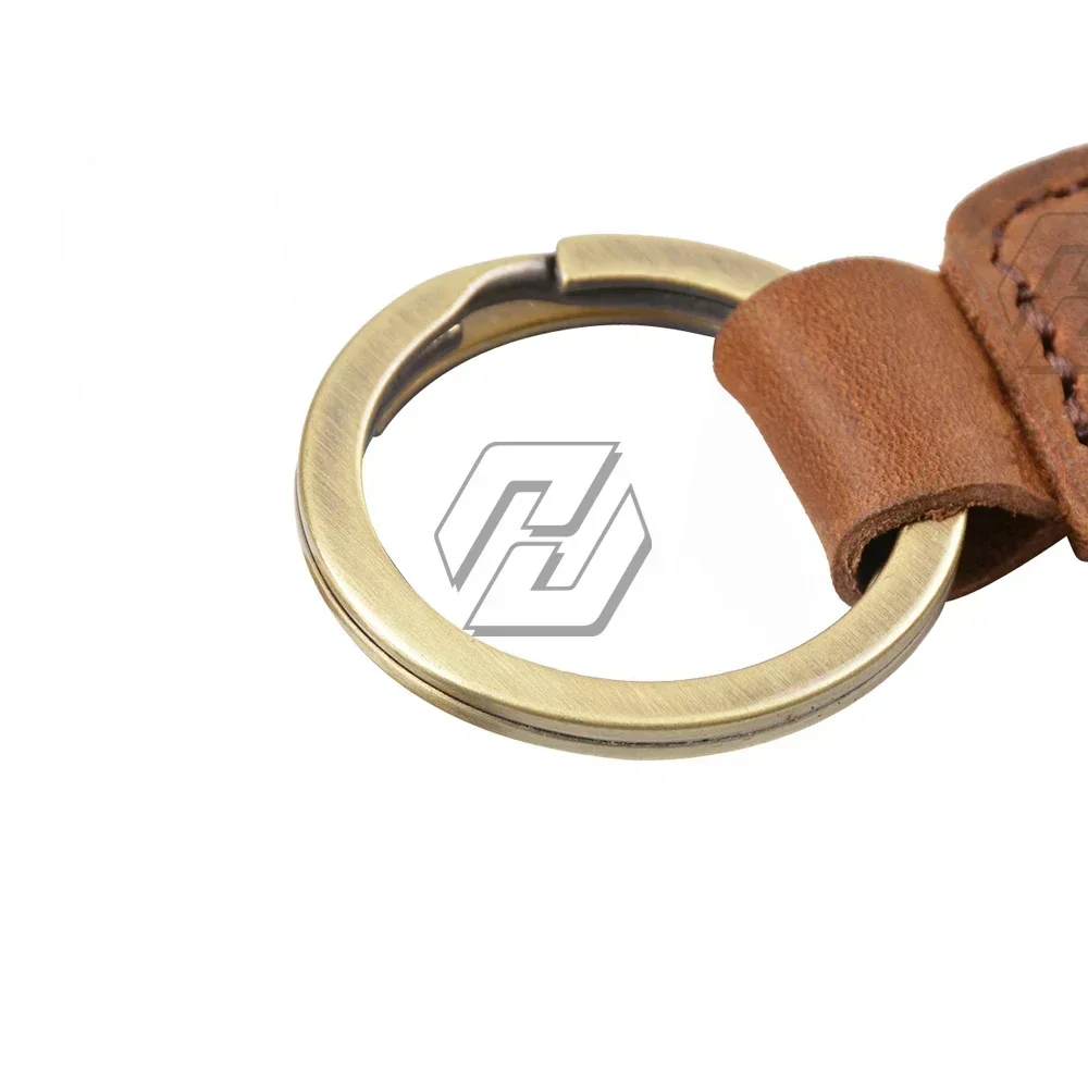 Per Vespa MP3 ZIP PX Fly Primavera GTS300 Sprint 50 150 Moto Portachiavi in pelle di vacchetta