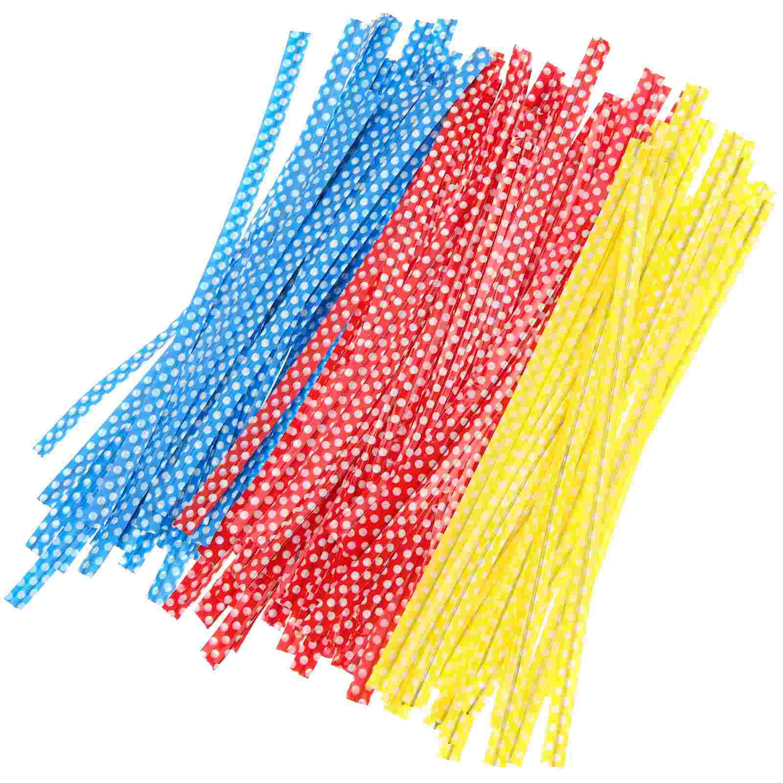 

300 Pcs Cords Ties Wire Cable Lollipop Strap Pastry Bag Sealing Rope Baking Binding