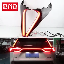 Car LED Rear Bumper Lamps For Toyota RAV4 2019 2020 Brake Light Turn Signal Backup Reflector Lamp Taillights Fog lamps