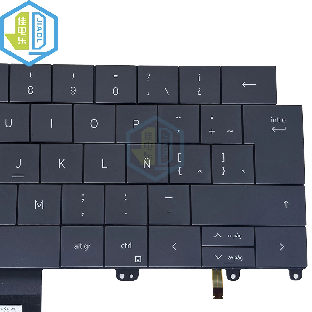 Imagem -02 - Backlight de Teclado Brasileiro para Dell Xps 13 9320 9340 Plus 13-9320 0wwm4p 0rnk14 Wwm4p br la Latin sp Espanhol br