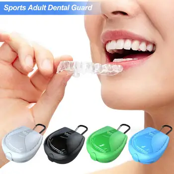 Sportowe szelki do przechowywania bokserki Taekwondo ochraniacz na zęby futerał do przechowywania do piłki nożnej ochraniacz na ochraniacz fitnessu