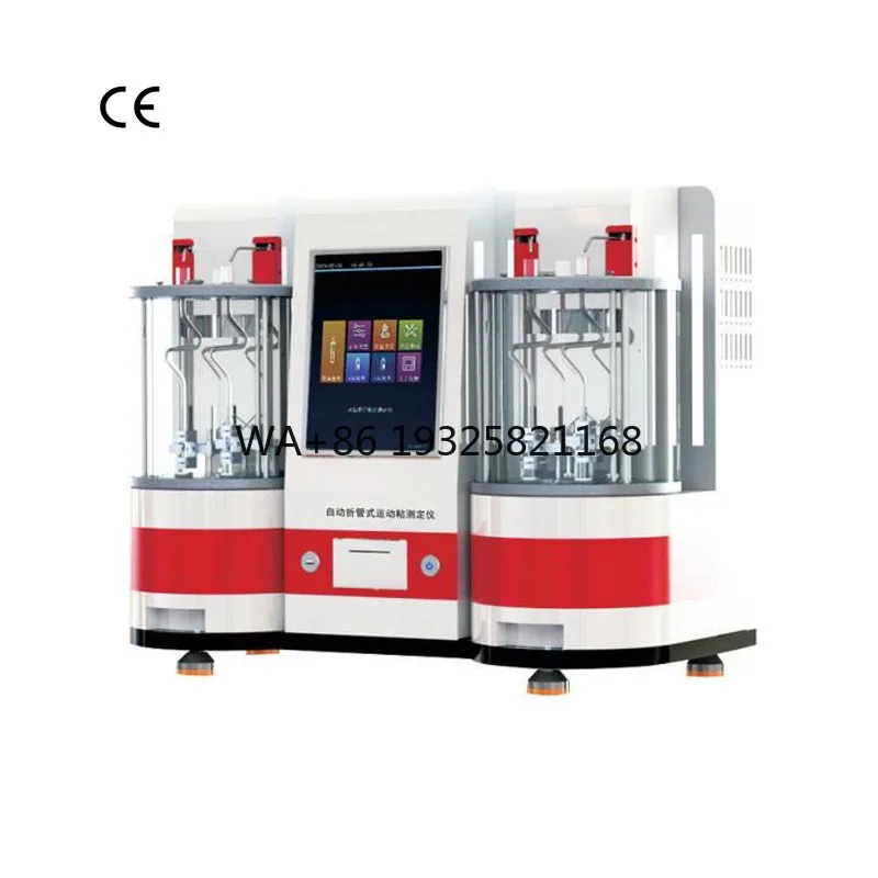 ASTM D7279 Folding Tube Type Automatic Kinematic Viscosity Tester Oils Liquid Viscometer Product Viscosity Analyzer