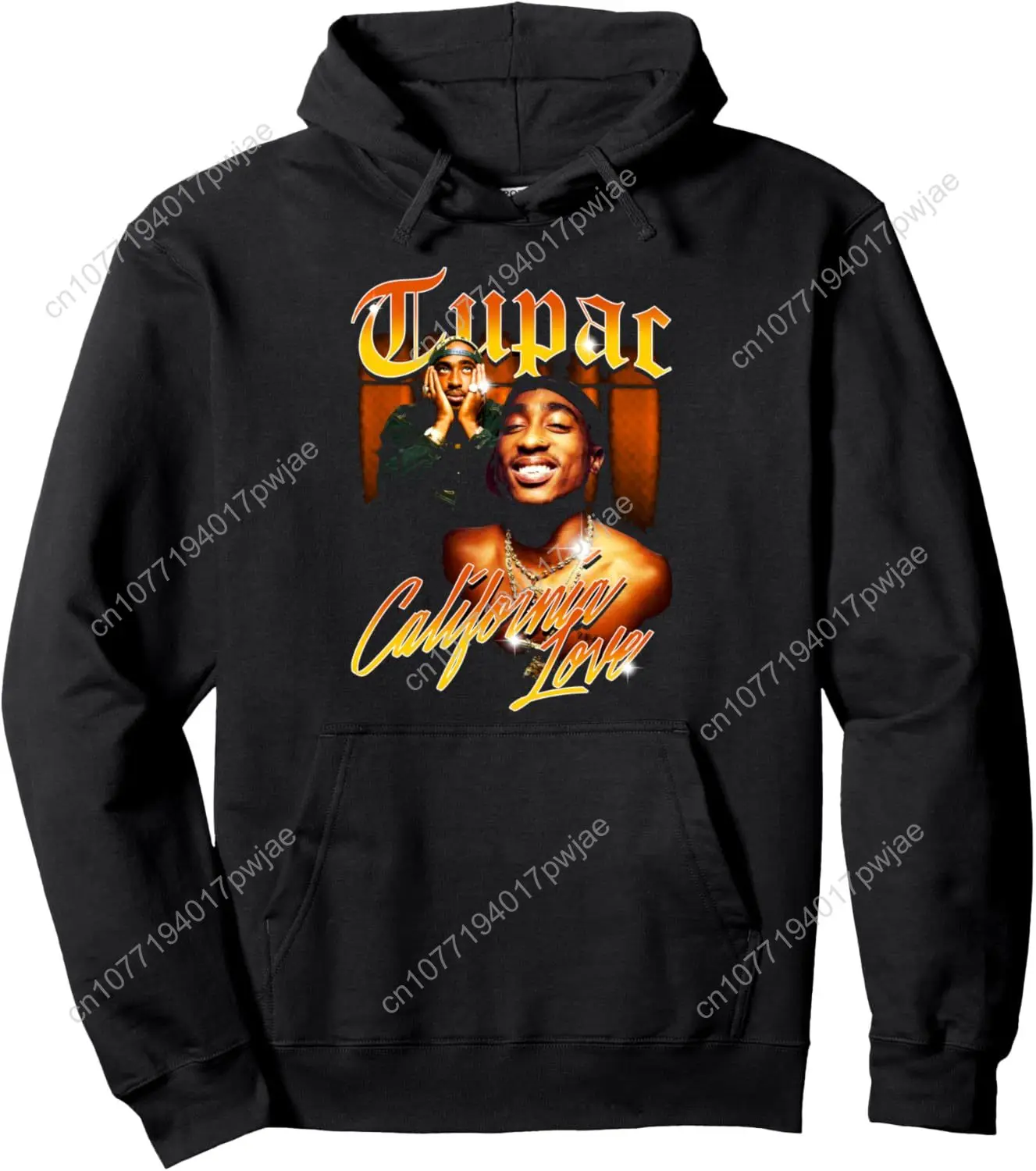 

Official Tupac Love Vintage California Pullover Hoodie