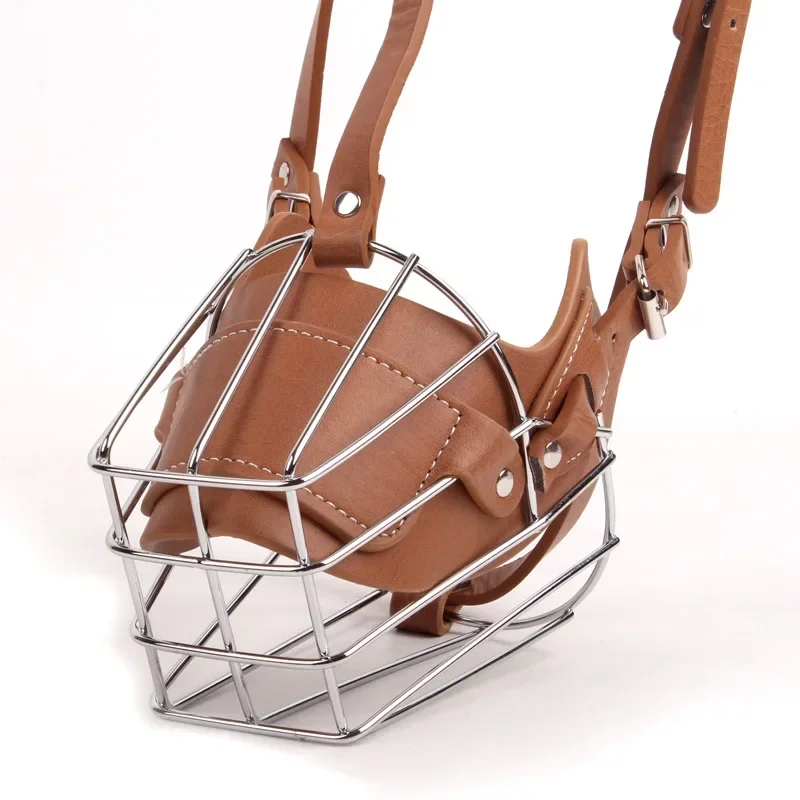 

Dog Muzzle Anti-bite Anti-barking Large Medium and Small Dog Bite Stopper Fierce Dog Anti-bite Adjustable Pet Stopper