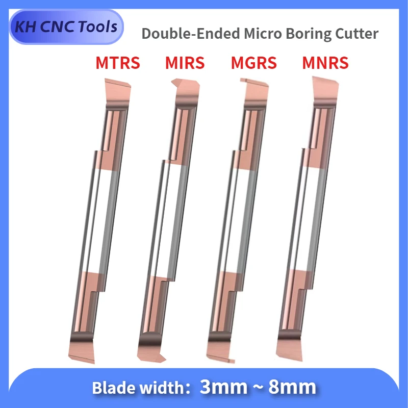 

Double Cutting Head Boring Cutter Lath Tool Small Bar MTRS MIRS MGRS MNRS Boring Coated Carbide Mini Internal Lathe Turing Tool