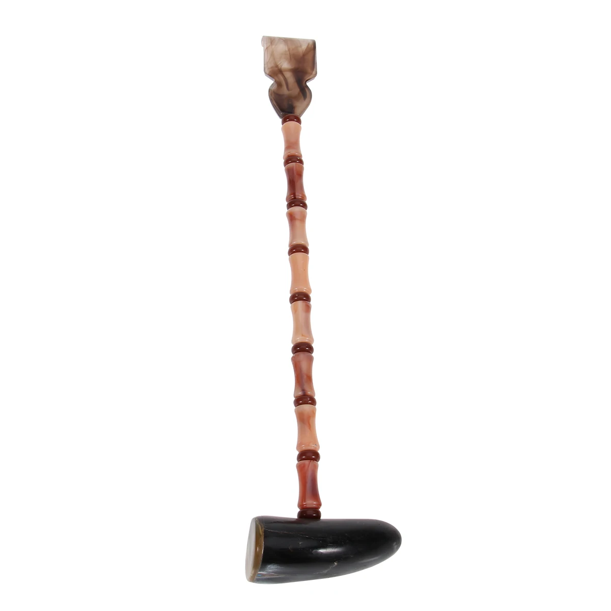 

Back Scratcher Tool Long H Itching Relief Pure Horn Resin Material Promote Blood Circulation Relax Muscles Body Scratching