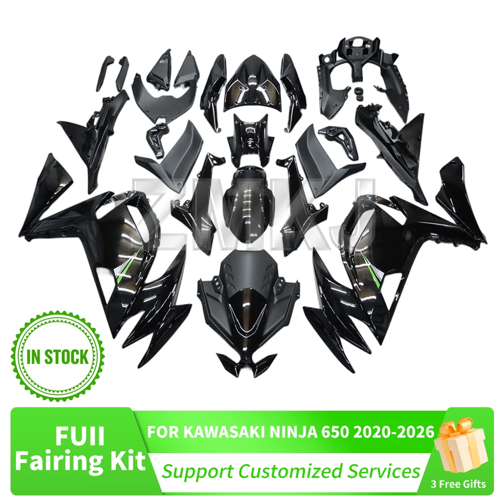 For Kawasaki Ninja 650 2020-2025 2026 Fairing Motorcycle Set Body Kit Decoration Plastic Guard Plate Accessories Shell Injection