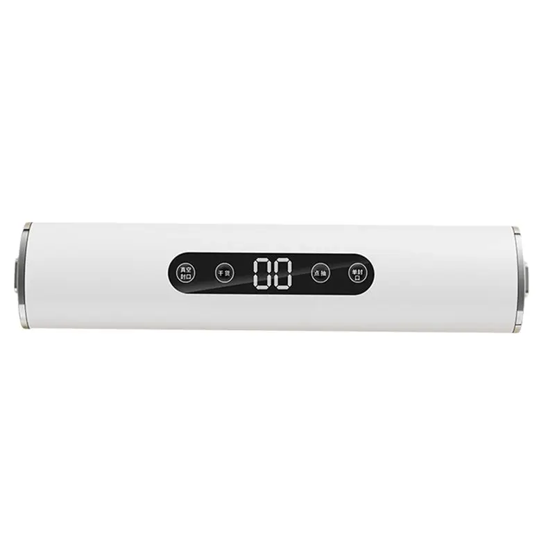 [B25B!】 Vacuum Sealer Food Vacuum Kitchen Sealer Cooking Packaging Plastic Bag Seal EU Plug