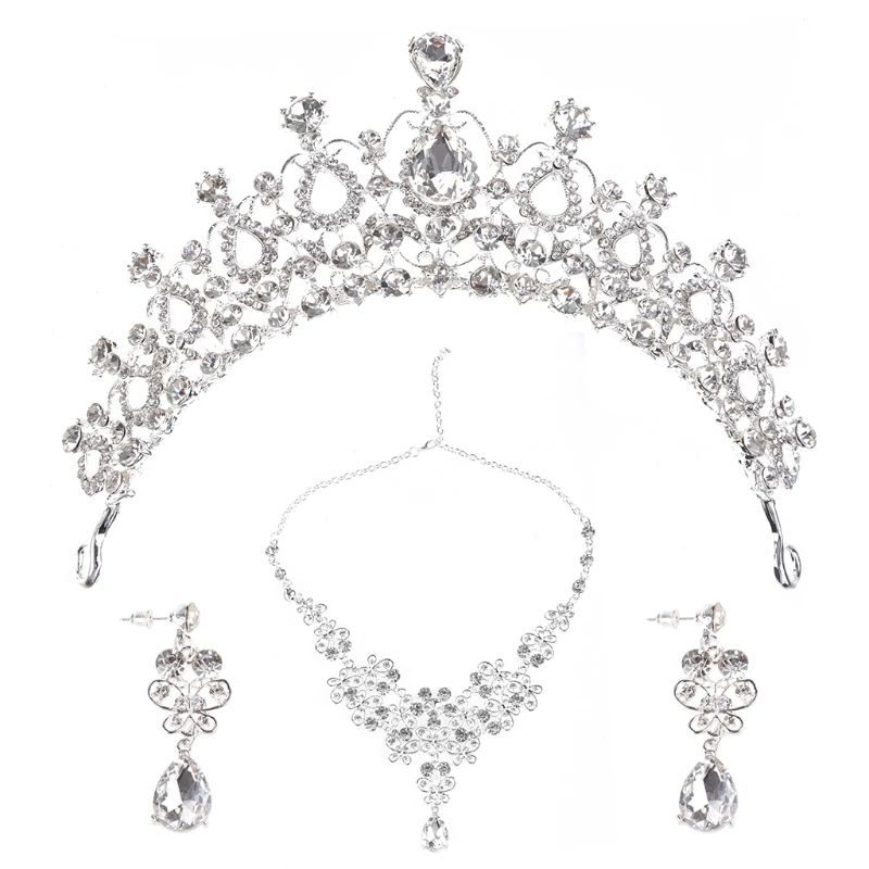 Women Lady Girl Bride Fancy Hair for Rhinestone Necklace Bride for Rhinestone Hair Page